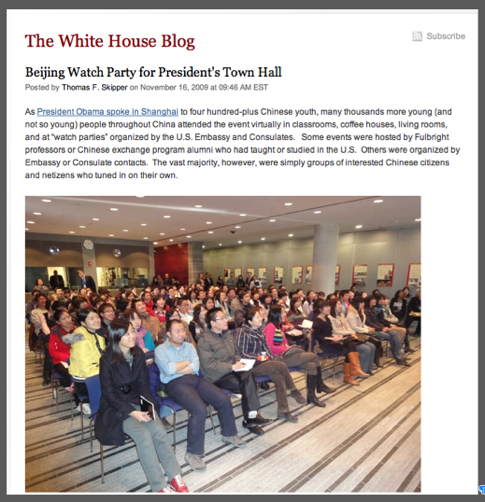 white house blog